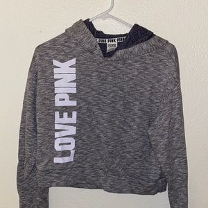 PINK croptop sweater